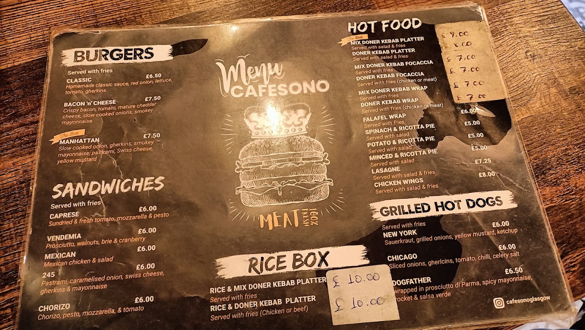 Menu Cafe Sono-3